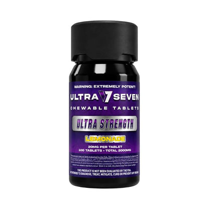 🎁 Ultra Seven Ultra Strength 7-Hydroxymitragynine Chewable Tablets 100ct 20mg Per Tablet (100% off)