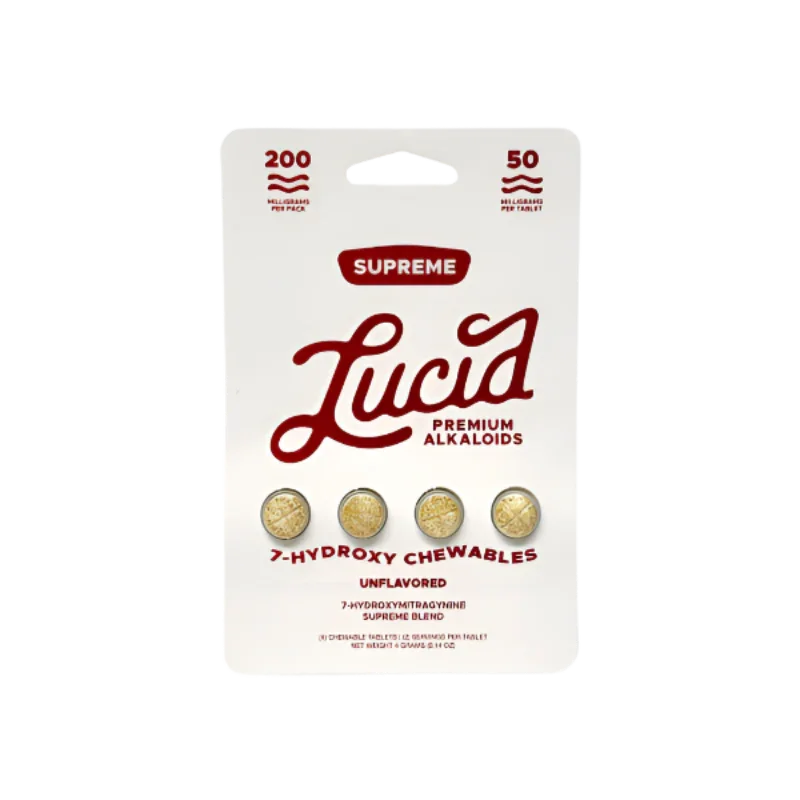Lucid Supreme 7OH Chewables Tablets Unflavored 50mg Per Tablet - Seven Tech