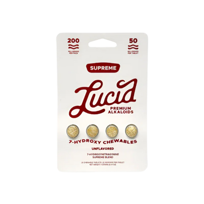 Lucid Supreme 7OH Chewables Tablets Unflavored 50mg Per Tablet - Seven Tech