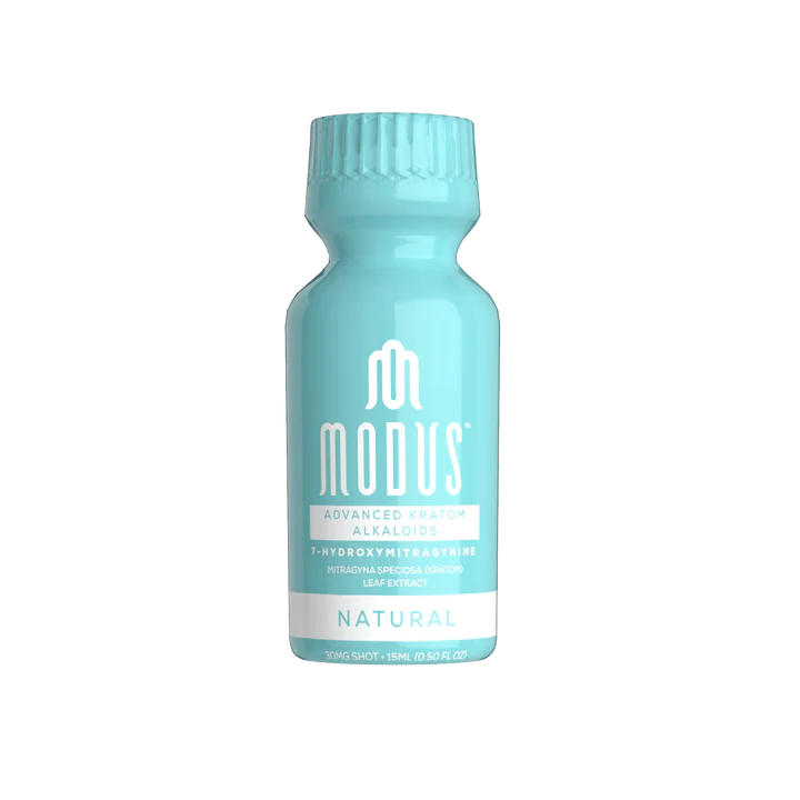 Modus poppers bottle on a white background