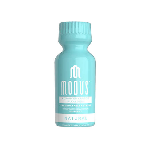 Modus poppers bottle on a white background