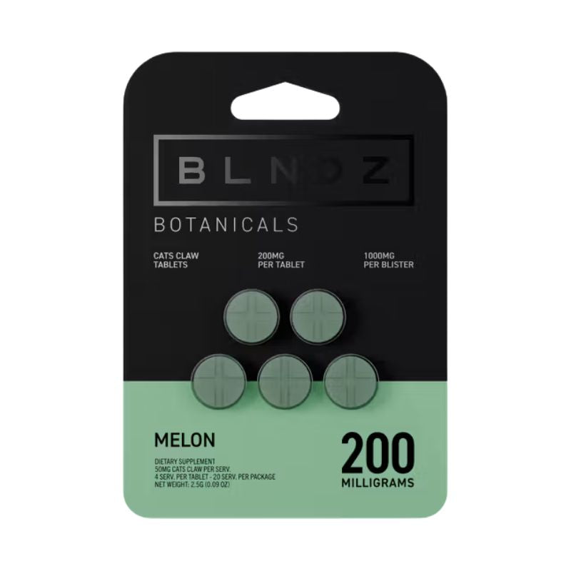 🎁 BLNDZ Botanicals Cats Claw Uncaria Tomentosa Chewable Tablets 5ct 200mg Per Tablet (100% off)