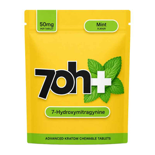 🎁 7OH Plus 7-Hydroxymitragynine Chewable Tablets 50mg Per Tablet (100% off)
