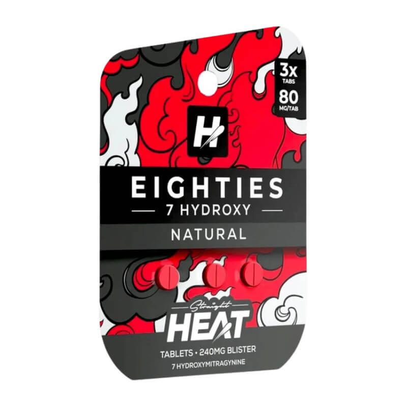 🎁 Straight Heat Eighties 7-Hydroxymitragynine Tablets 3ct 80mg Per Tablet (100% off)
