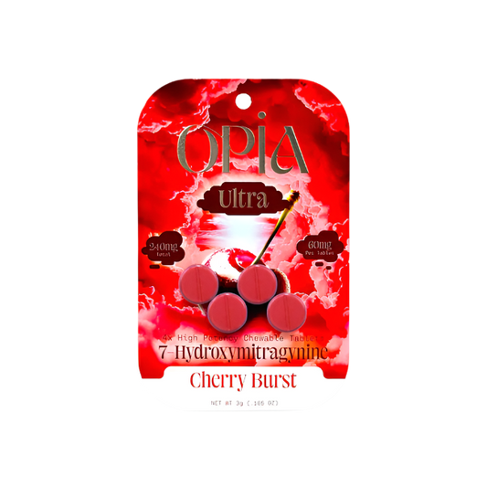 OPIA 4ct 7OH Chewable Tabs Cherry Burst 60mg Per Tablets - Seven Tech