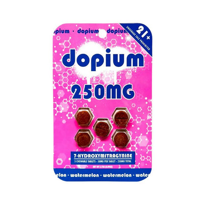 DOPIUM 7-HYDROXY CHEWABLE TABLETS