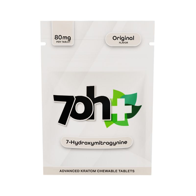7OH Plus 7-Hydroxy Advance Kratom Chewable Tablets 80mg Per Tablet