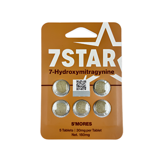 7Star 5ct 7OH Chewable Tabs S'mores 30mg Per Tablets - Seven Tech