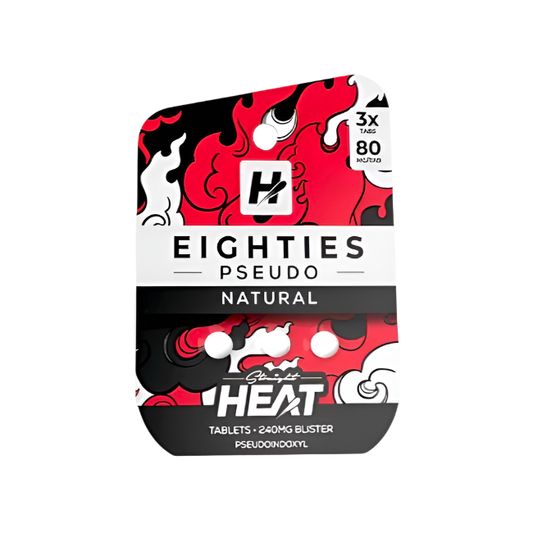 Straight Heat 3ct 7OH Chewable Tabs Eighties Pseudo Natural 80mg Per Tablets - Seven Tech