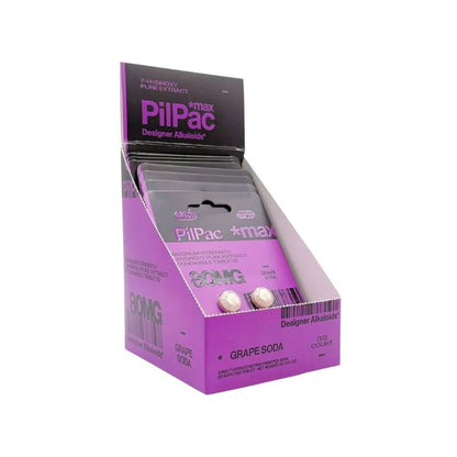 PILPAC MAX DESIGNER ALKALOIDS 7- HYDROXY CHEWABLE 80MG GRAPE SODA TABLETS