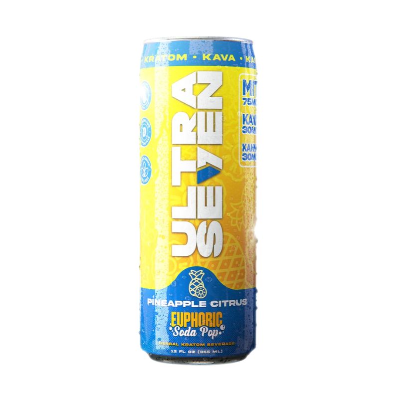 🎁 ULTRA SEVEN MIT + KAVA + KANNA EUPHORIC SODA POP 12OZ 135MG (100% off)