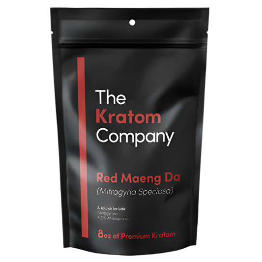 THE KRATOM COMPANY POWDER 8OZ - MAENG DA RED VEIN - Seven Tech