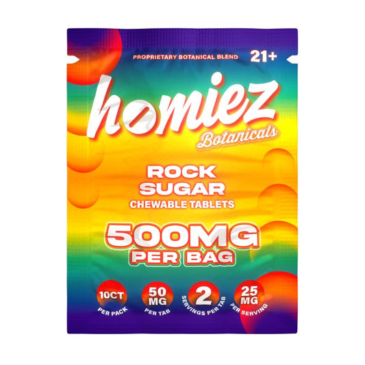 Homiez Botanicals Proprietary Blend Chewable Tablets 10ct 50mg Per Tablet