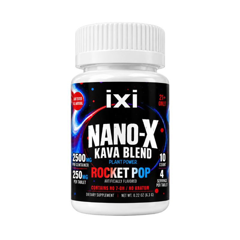 IXI Nano-X Plant Power Kava Blend  Tablets 10ct 250mg Per Tablet