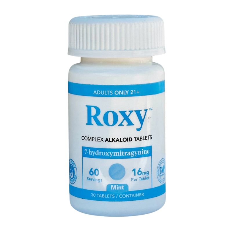 Roxy 7-Hydroxymitragynine Chewable Tablets 30ct 16mg Per Tablet