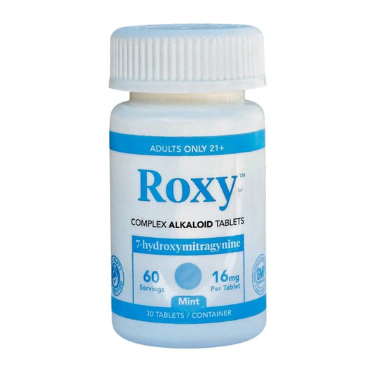 Roxy 7-Hydroxymitragynine Chewable Tablets 30ct 16mg Per Tablet