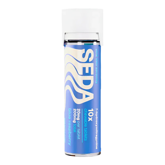🎁 SEDA 10ct 7OH Chewable Tablet Blue Raspberry 20mg Per Tablet (100% off) - Seven Tech