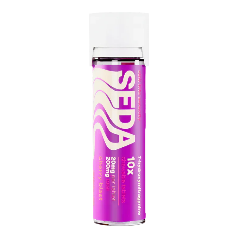 🎁 SEDA 10ct 7OH Chewable Tablet Cherry Blast 20mg Per Tablet (100% off)