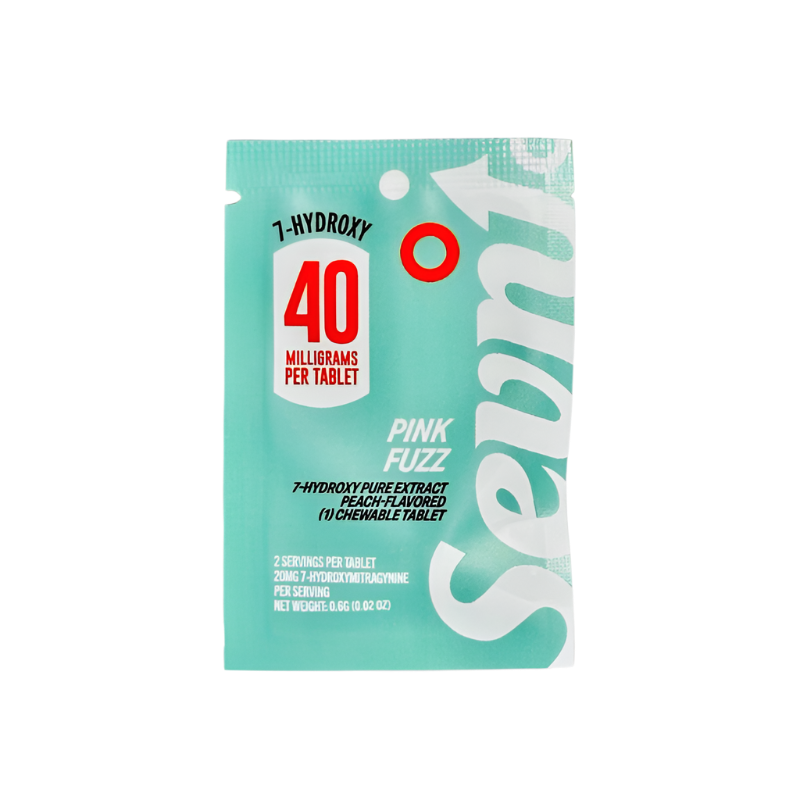 Sevn 1ct 7OH Tabs Pink Fuzz 40mg Per Tablet