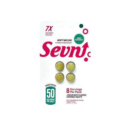 Sevn 7OH 4ct Tablets Minty Melons 50mg Per Tablet - Seven Tech