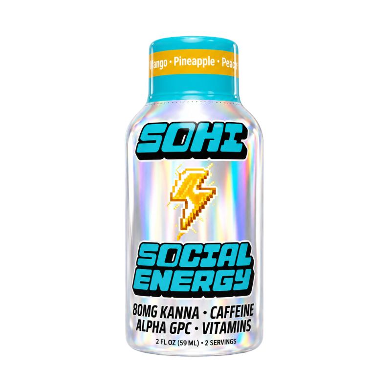 Sohi Social Energy Shots 2 FL OZ (29ml)