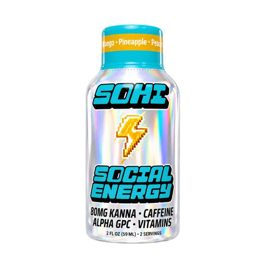 Sohi Social Energy Shots 2 FL OZ (29ml)