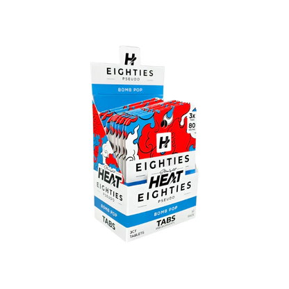 Straight Heat 3ct 7OH Eighties Pseudo Tabs Bomb Pop 80mg per Tablet - Seven Tech