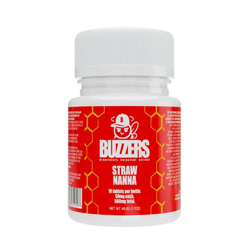Buzzers Botanical Extract Tablets 10ct 50mg Per Tablet