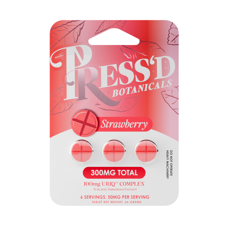 Press'd Botanicals - Presse'd - Uncaria Tomentosa Extract Tablets