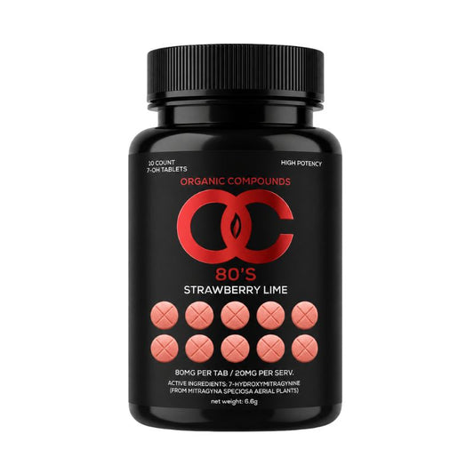 🎁 Organic Compounds 7-Hydroxymitragynine Tablets 10ct 80mg Per Tablet (100% off)