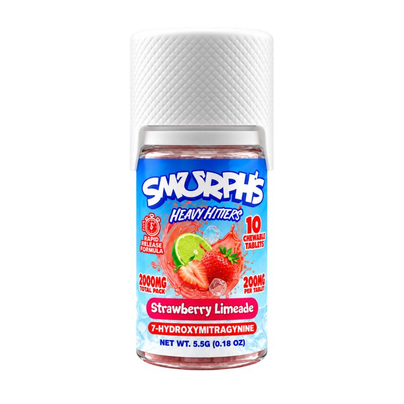 Smurph's Heavy Hitters 7-Hydroxymitragynine Chewable Tablets 10ct 200mg Per Tablet