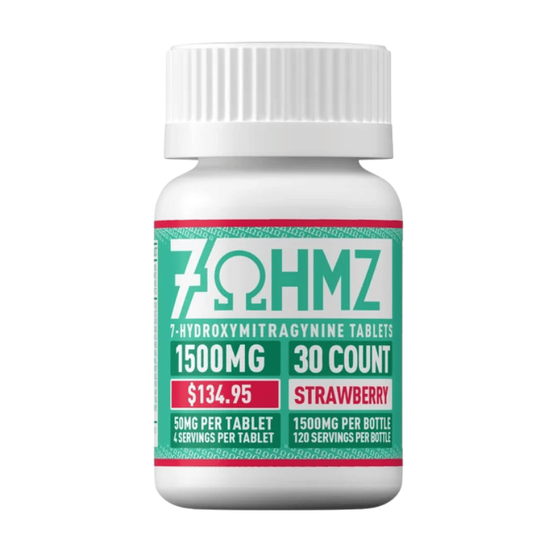 7OHMZ 7-Hydroxymitragynine Tablets 30ct 50mg Per Tablet