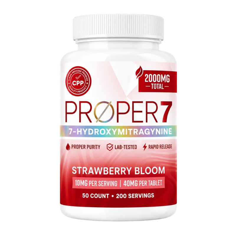 Proper7 7-Hydroxymitragynine Tablets 50ct 40mg Per Tablet
