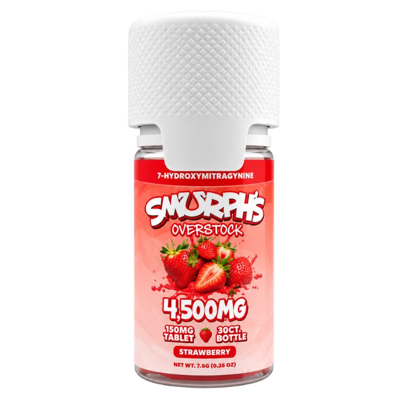 Smurph's Overstock 7-Hydroxymitragynine Tablets 30ct 150mg Per Tablet