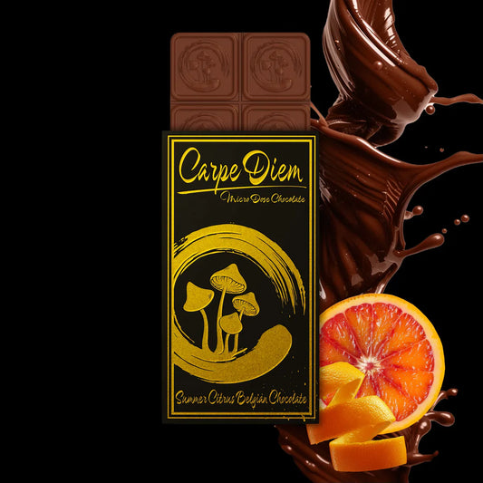SACRED JAURNEY OPEN YOUR MIND CARPE DREAM SUMMER CITRUS BELGIAN CHOCOLATE