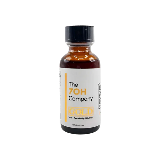 The 7OH Company Gold 7 Hydroxymitragynine Liquid Shot + PSUEDO 60mg - Seven Tech