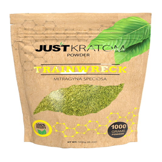 JUST KRATOM POWDER 1000G - TRAINWRECK