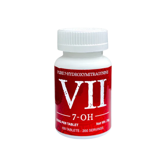 VII Pure 100ct 7OH Cherry Tabs 50mg per Tablet - Seven Tech