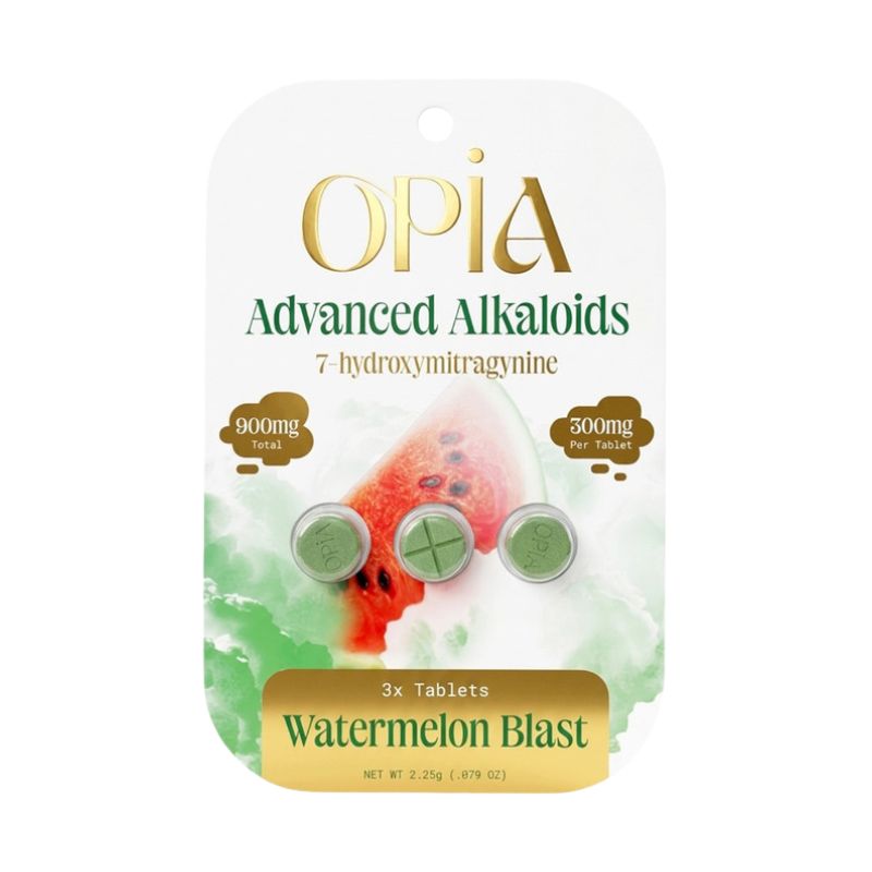 🎁 Opia Advanced Alkaloids 7-Hydroxymitragynine Tablets 3ct 300mg Per Tablet (100% off)