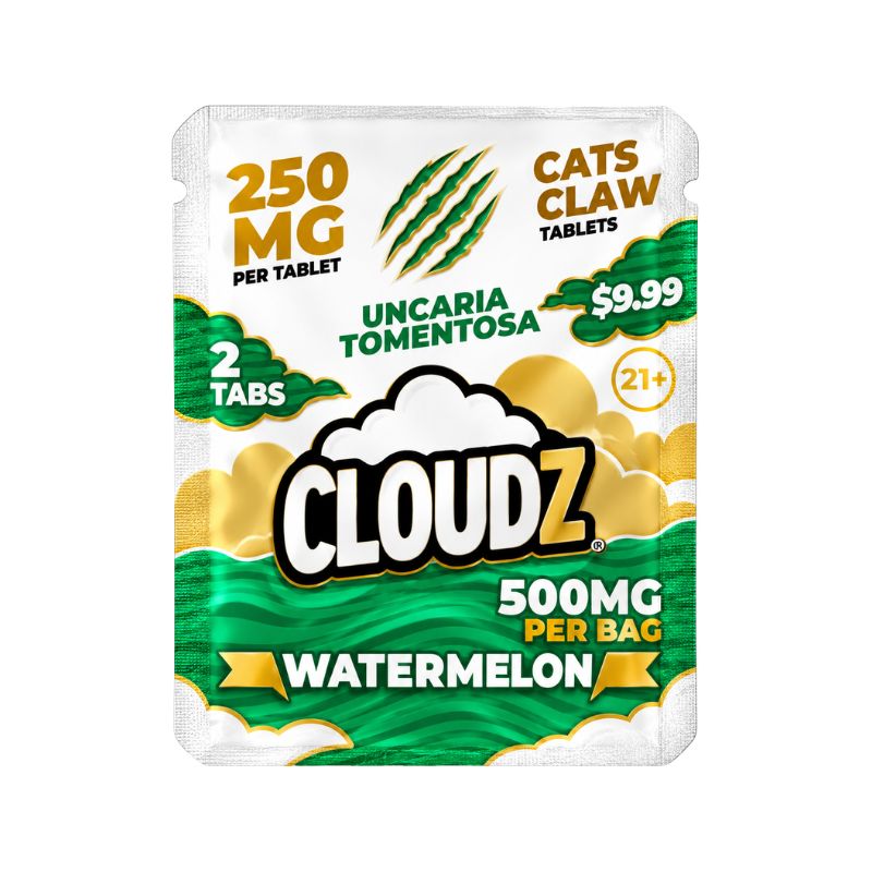 Cloudz Cat's Claw Uncaria Tomentosa Blend 2ct 250mg Per Tablet