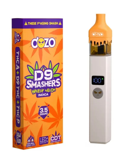 DOZO - D9 SMASHERS 3.5G DISPOSABLES - WEEDY MELON - INDICA - Seven Tech