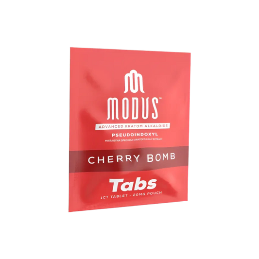 Modus 1ct 7OH + Psuedoindoxyl Cherry Bomb 20mg Per Tablet - Seven Tech