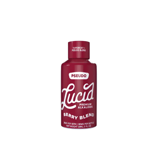 Lucid 7-Hydroxymitragynine Berry Blend Liquid Kratom Extract 60mg - Seven Tech