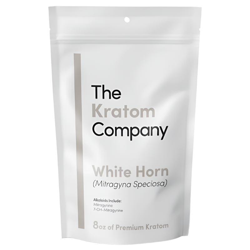THE KRATOM COMPANY POWDER 8OZ - HORN WHITE VEIN - Seven Tech