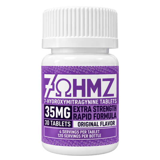 7OHMZ 7-Hydroxymitragynine Extra Strength Rapid Formula Tablets 30ct 35mg Per Tablet