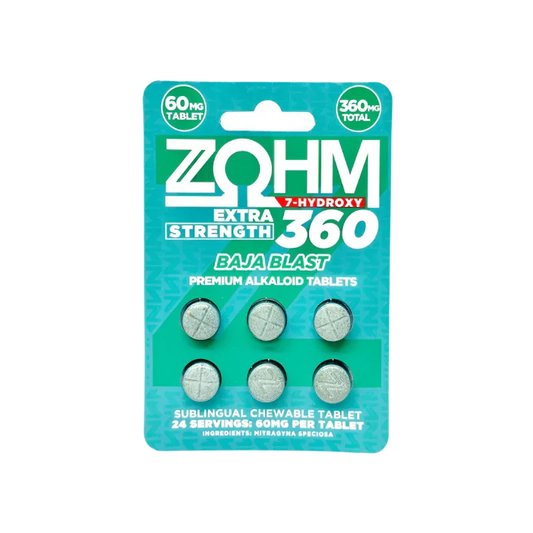 ZOHM 6ct 7OH Baja Blast Tabs 60mg per Tablet - Seven Tech