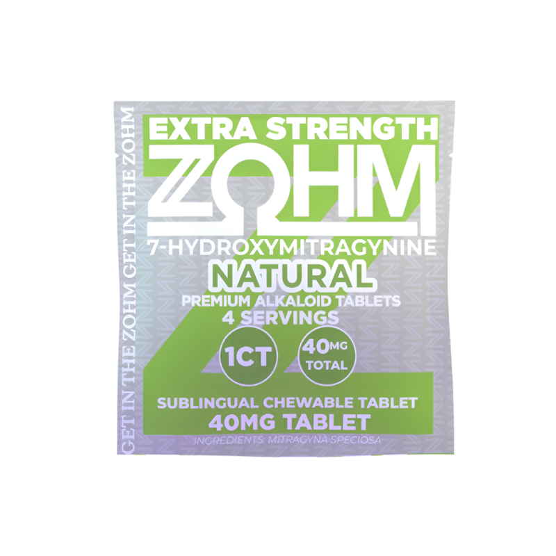 ZOHM 1ct 7OH Extra Strength Original 40mg per Tablet