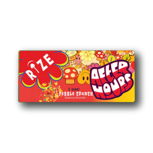 AFTER HOURS X RIZE CHOCO BARS (5G) - PEBBLE CRUNCH - Seven Tech