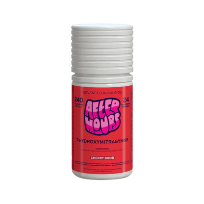 After Hours 10ct 7OH Chewable Tabs Cherry Bomb 24mg per Tablet - Seven Tech