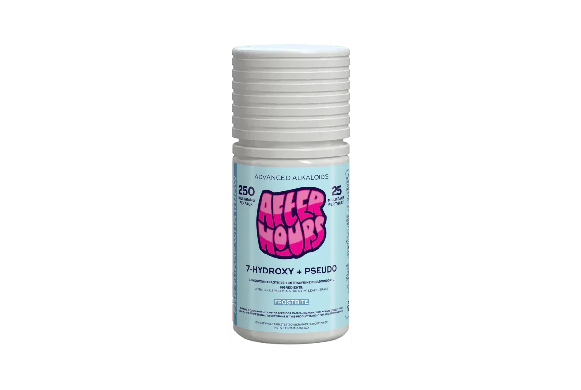 After Hours 10ct 7OH Chewable Tabs Frostbite 25mg per Tablet - Seven Tech